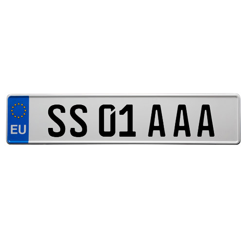 numar_european inmatriculare auto